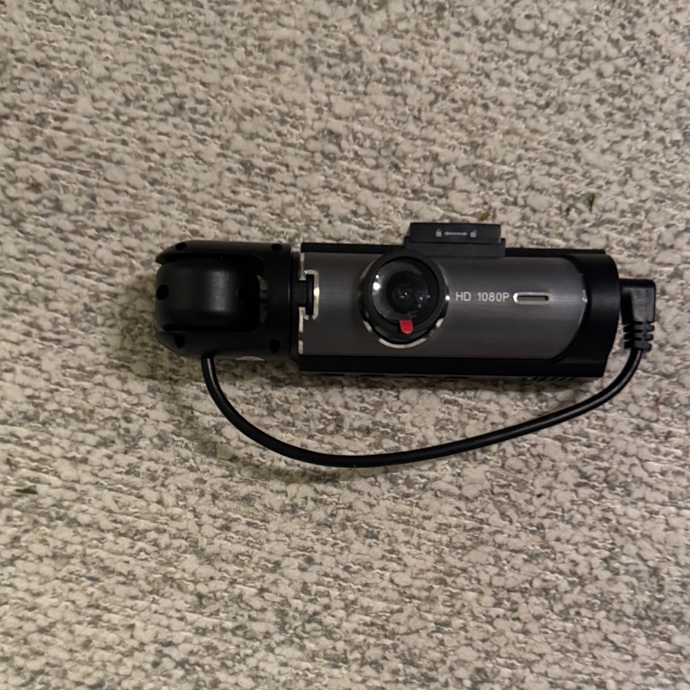 HD 1080P Black and Gray Dash Camera